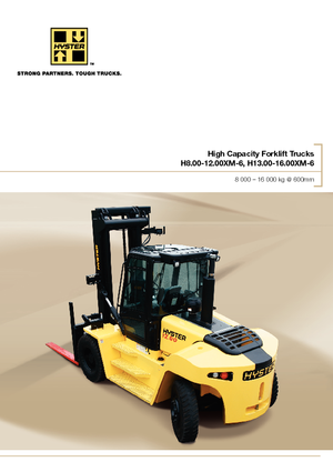 Dizelski viljuškari Hyster H12.00XM 6