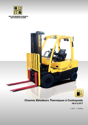 Dizelski viljuškari Hyster H2.0XT
