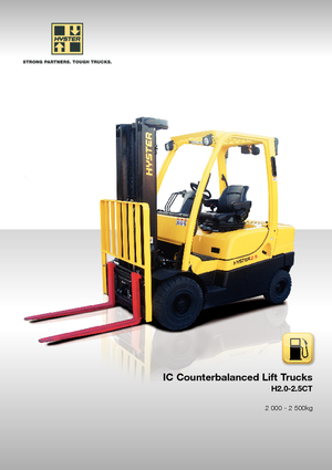 Dizelski viljuškari Hyster H2.5XT