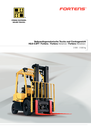 Dizelski viljuškari Hyster H2.0FT