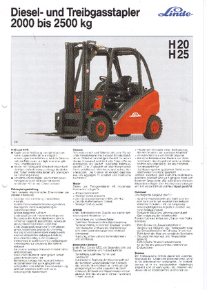 Diesel viličari zaštićeni od eksplozije Linde H 25 D