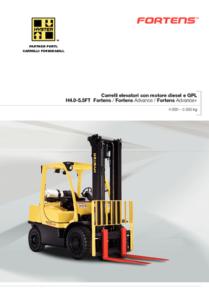 Dizelski viljuškari Hyster H5.0FT