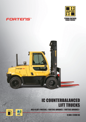 Dizelski viljuškari Hyster H9.0FT 6