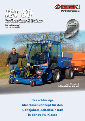 Kompaktni pomoćni traktori Iseki ICT 50