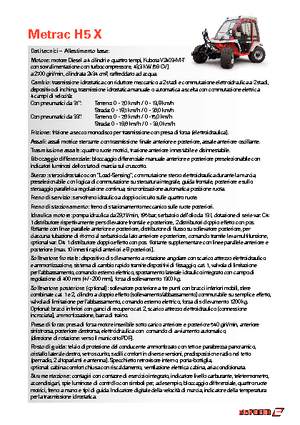 Prednje kuke za komunalne traktore Reform Werke Metrac H 5 X