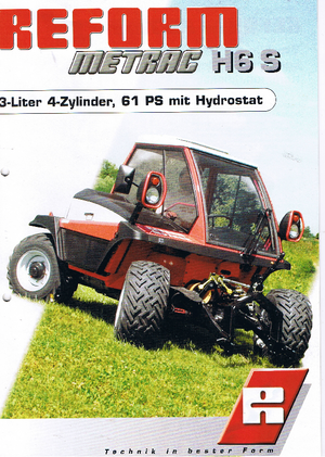 Prednje kuke za komunalne traktore Reform Werke Metrac H 6 S