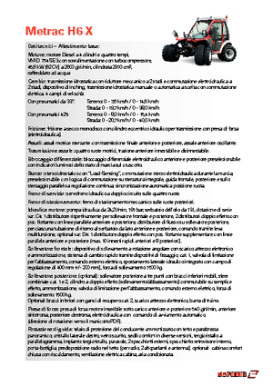 Prednje kuke za komunalne traktore Reform Werke Metrac H 6 X