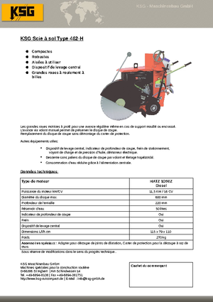 Pile za pod KSG-Maschinenbau KSG 462 H