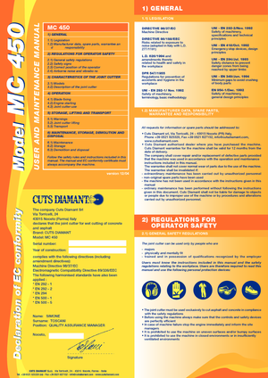 Pile za pod Cuts Diamant MC 450 YM