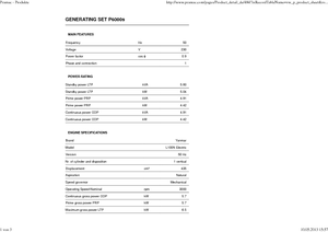 Dizelski generatori PRAMAC Lifter P 6000s TYA