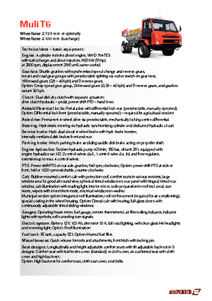 Prednje kuke za komunalne traktore Reform Werke Muli T 6