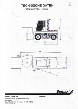 Teleskopski utovarivači Semax P 35 L-D