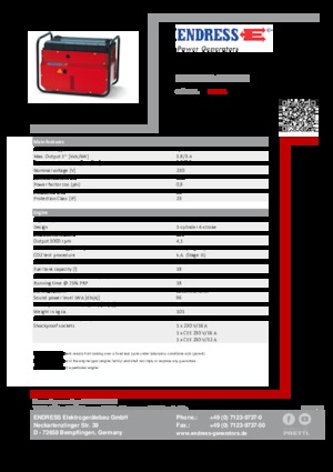 Dizelski generatori Endress ESE 406 YS-GT ISO DI