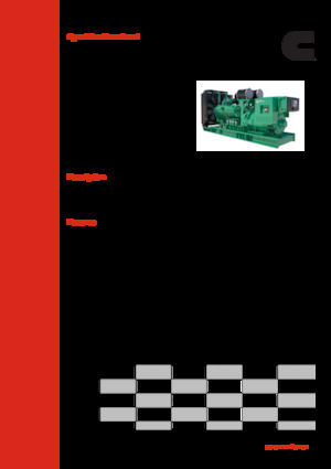 Dizelski generatori Cummins C900D6B