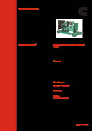 Dizelski generatori Cummins C110 D5