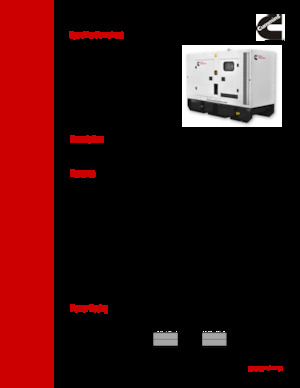 Dizelski generatori Cummins C110D6RB