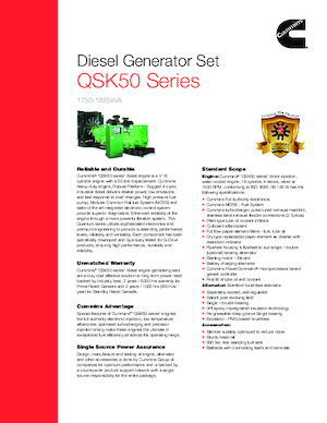 Dizelski generatori Cummins C1750D5P