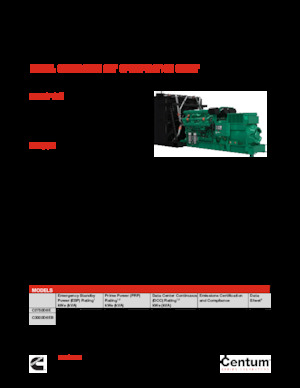 Dizelski generatori Cummins C3000D6EB