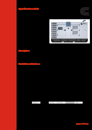 Dizelski generatori Cummins C300D2R