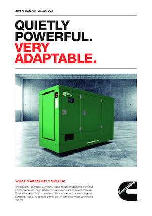 Dizelski generatori Cummins C66D5EQ