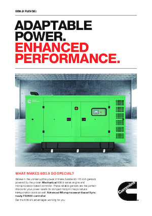 Dizelski generatori Cummins C100D6I