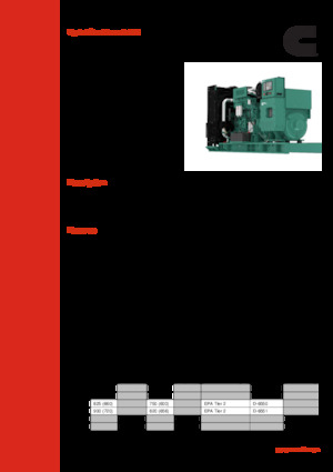 Dizelski generatori Cummins C800 D6