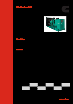 Dizelski generatori Cummins C1000 D6