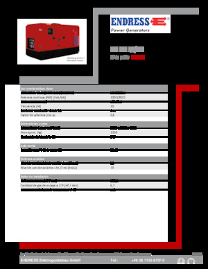 Dizelski generatori Endress ESE 100 IW/MS 