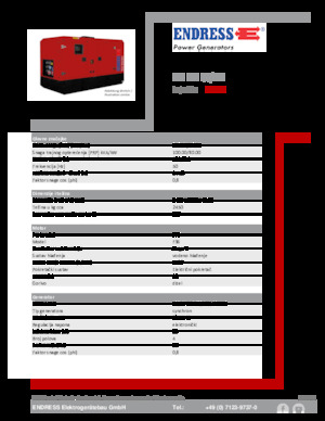 Dizelski generatori Endress ESE 100 IW/MS 