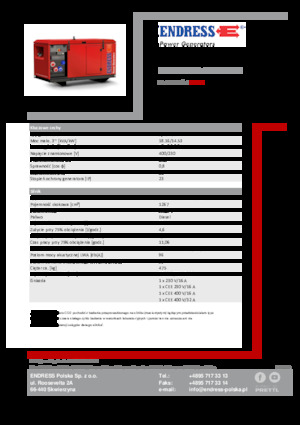 Dizelski generatori Endress ESE 1606 DYS-GT ES ISO DI