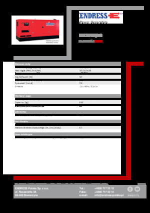 Dizelski generatori Endress ESE 20 YW/AS 