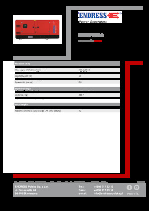 Dizelski generatori Endress ESE 405 VW/AS 