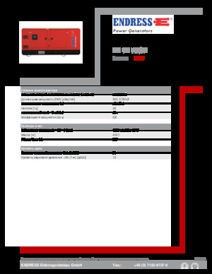 Dizelski generatori Endress ESE 405 VW/AS 