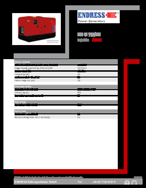 Dizelski generatori Endress ESE 45 YW/MS