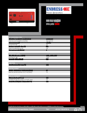 Dizelski generatori Endress ESE 515 VW/AS 