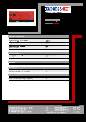 Dizelski generatori Endress ESE 515 VW/AS 