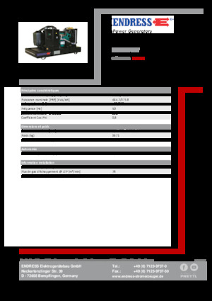 Dizelski generatori Endress ESE 515 VW 