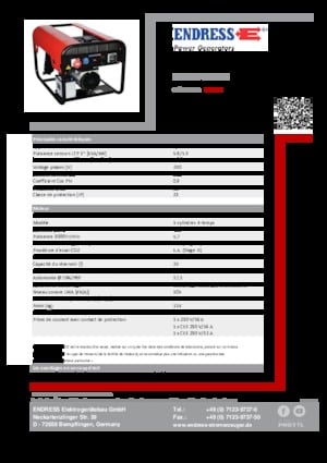 Dizelski generatori Endress ESE 604 YS ES DI