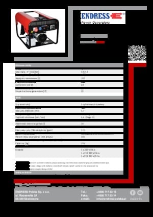 Dizelski generatori Endress ESE 604 YS ES DI