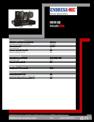 Dizelski generatori Endress ESE 90 PW 
