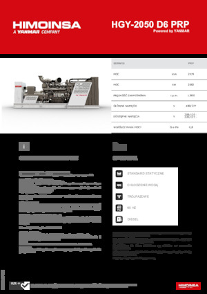 Dizelski generatori HIMOINSA HGY-2050 D6 PRP