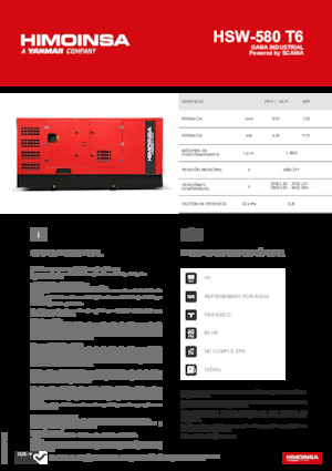 Dizelski generatori HIMOINSA HSW-580 T6
