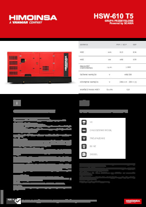 Dizelski generatori HIMOINSA HSW-610 T5