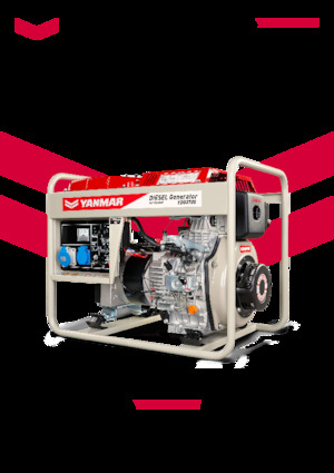 Dizelski generatori Yanmar YDG3700N