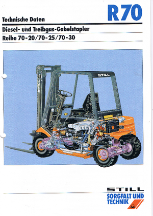 Dizelski viljuškari Still R 70-25