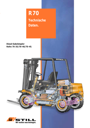 Dizelski viljuškari Still R 70-45