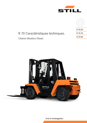 Dizelski viljuškari Still R 70-80