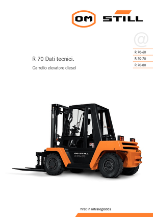 Dizelski viljuškari Still R 70-80