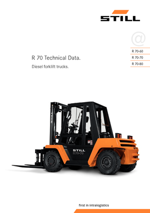 Dizelski viljuškari Still R 70-80