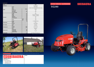 Prednje kuke za komunalne traktore Shibaura SG 280